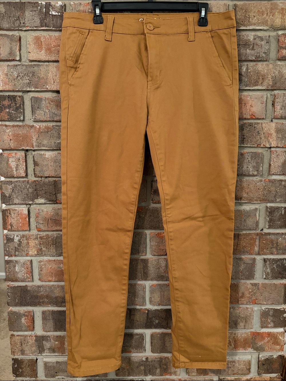 Carbon Men's Chino Pants in Camel Brown